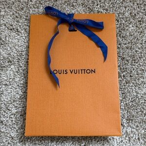 Louis Vuitton shopping bag 8” x 6”